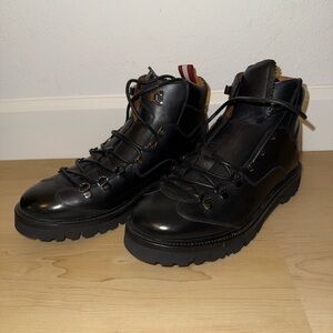 Bally Black Leather Men's Boots